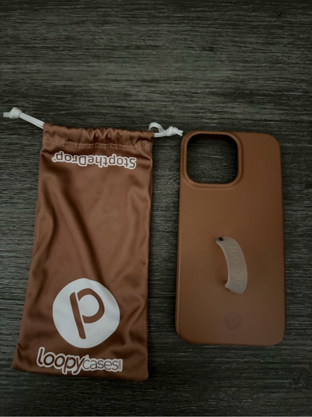 Loopy Case Saddle Brown Silicone iPhone 14 Pro Max